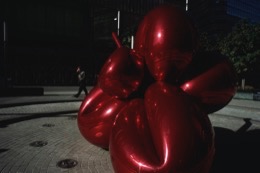 Jeff-Koons,-Koons,-Balloon-Flower-Red,-Balloon-Flower,-Red,-Kaleidos;Kaleïdos;New-York;Red;NYC;Tarek-Charara;United-States-of-America;USA;Sculpture;La-parole-à-limage